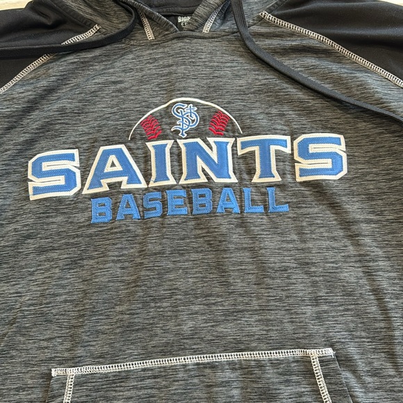 Signature Concepts Minnesota Saints Baseball Embroidered Hooded Sweatshirt Large - Picture 2 of 10